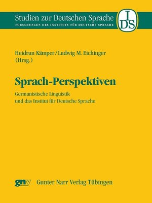 cover image of Sprach-Perspektiven